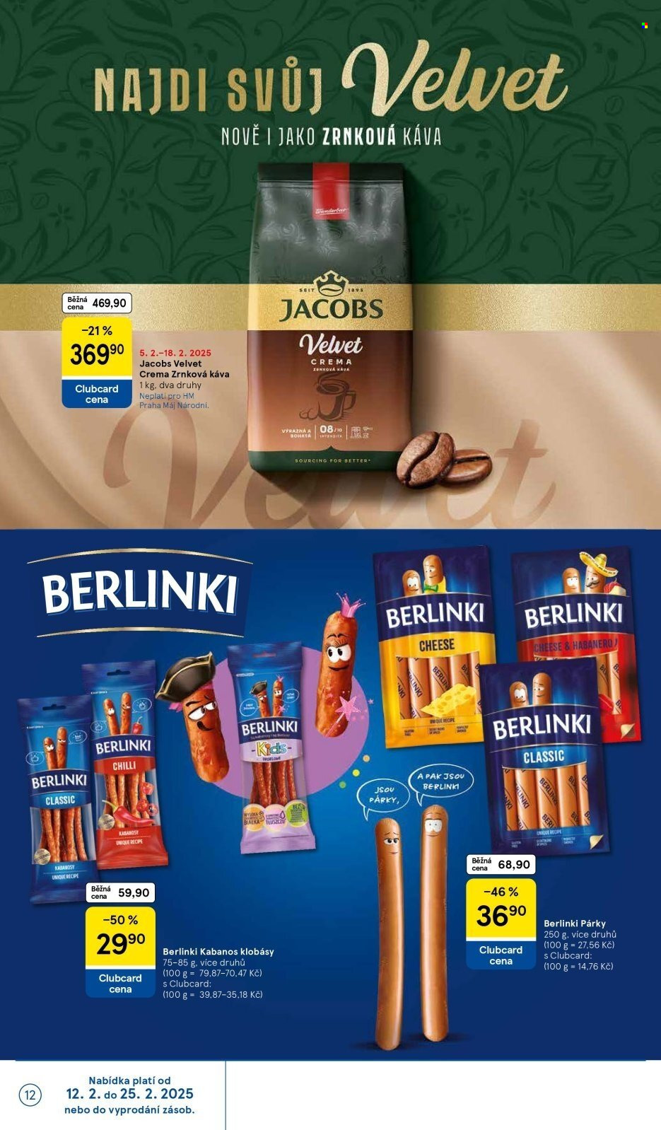 Leták TESCO - 12.2.2025 - 18.2.2025. Strana 12