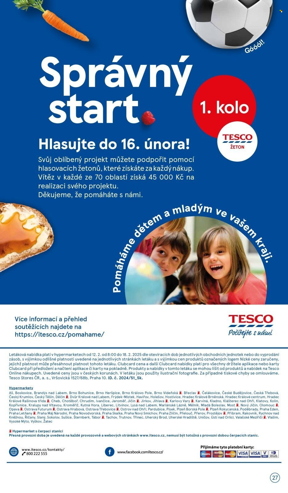 Leták TESCO - 12.2.2025 - 18.2.2025. Strana 27