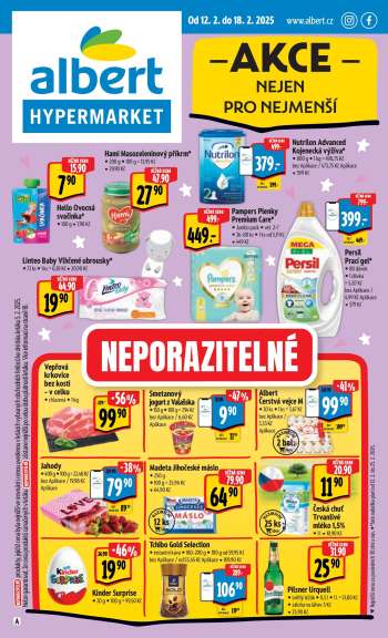 Leták Albert Hypermarket - 12.2.2025 - 18.2.2025.
