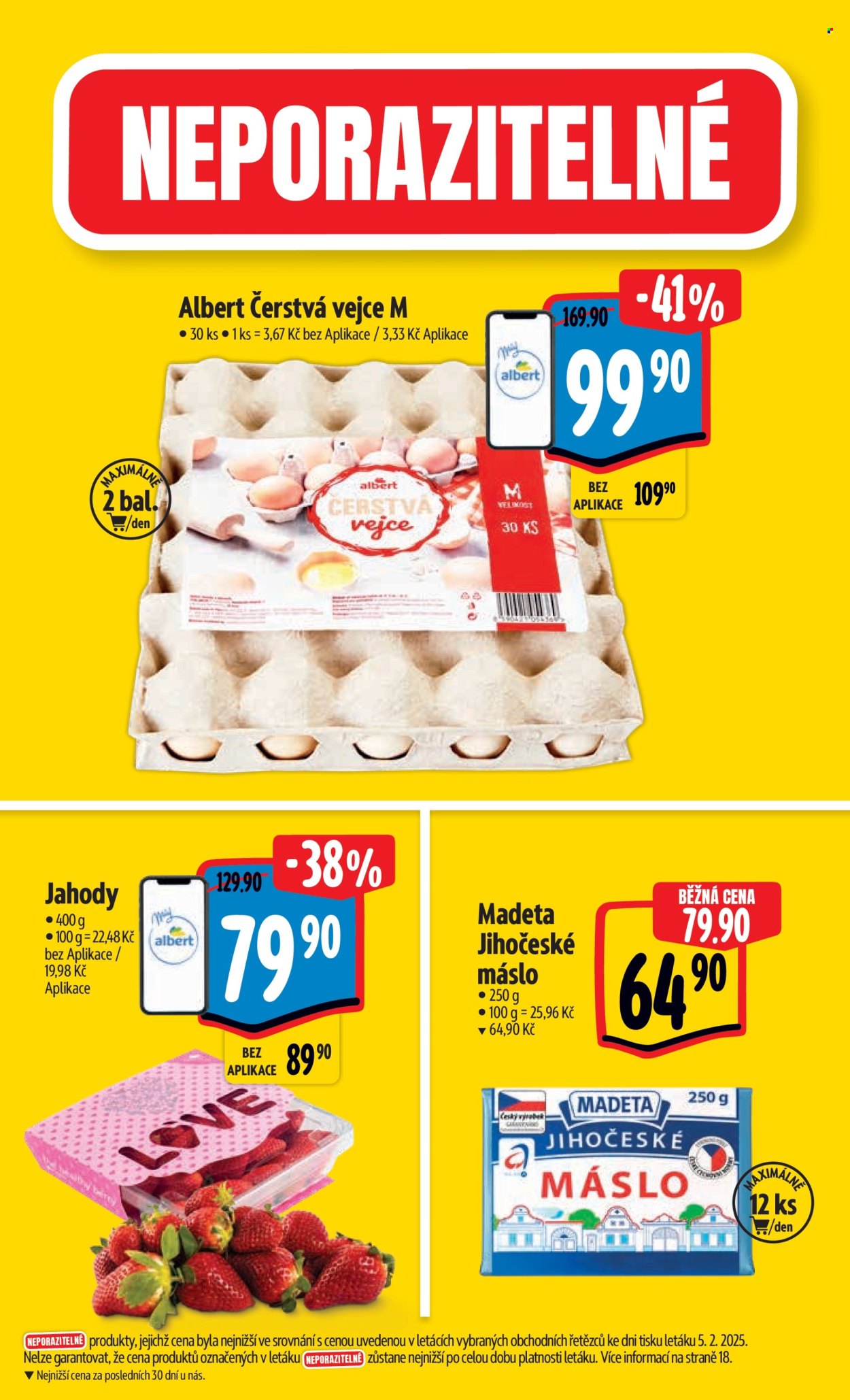 Leták Albert Hypermarket - 12.2.2025 - 18.2.2025. Strana 3