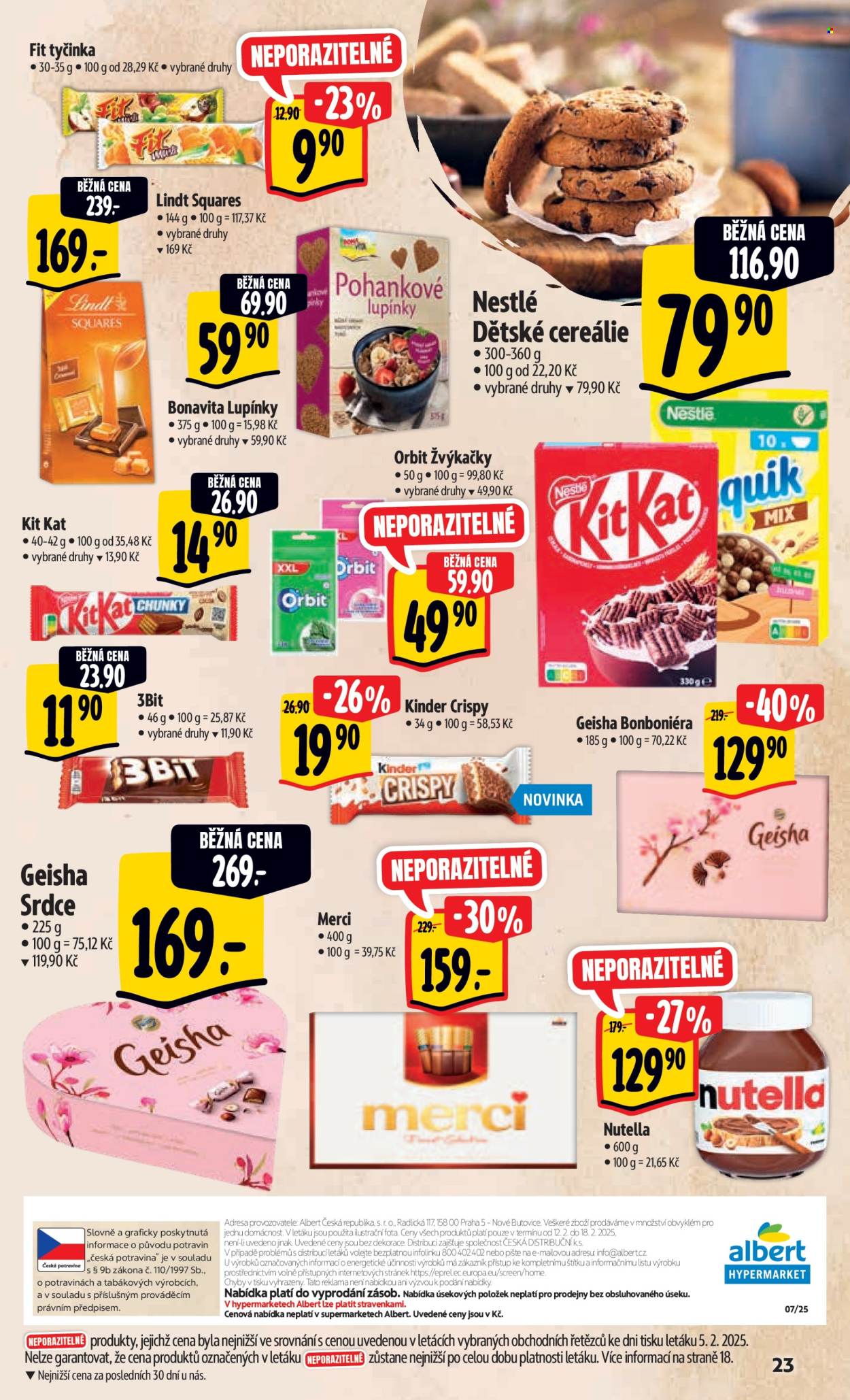 Leták Albert Hypermarket - 12.2.2025 - 18.2.2025. Strana 31