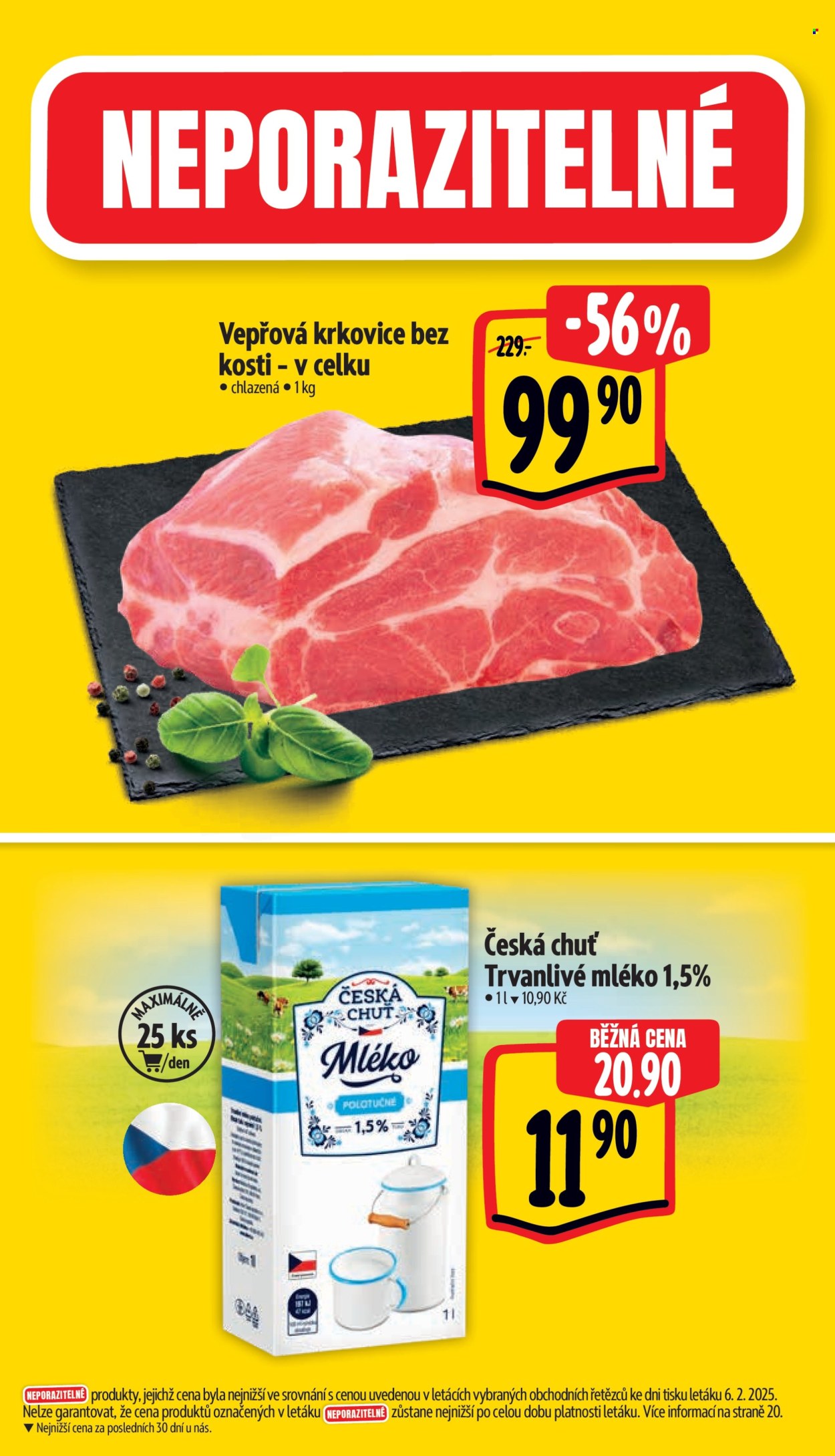 Leták Albert Supermarket - 12.2.2025 - 18.2.2025. Strana 2
