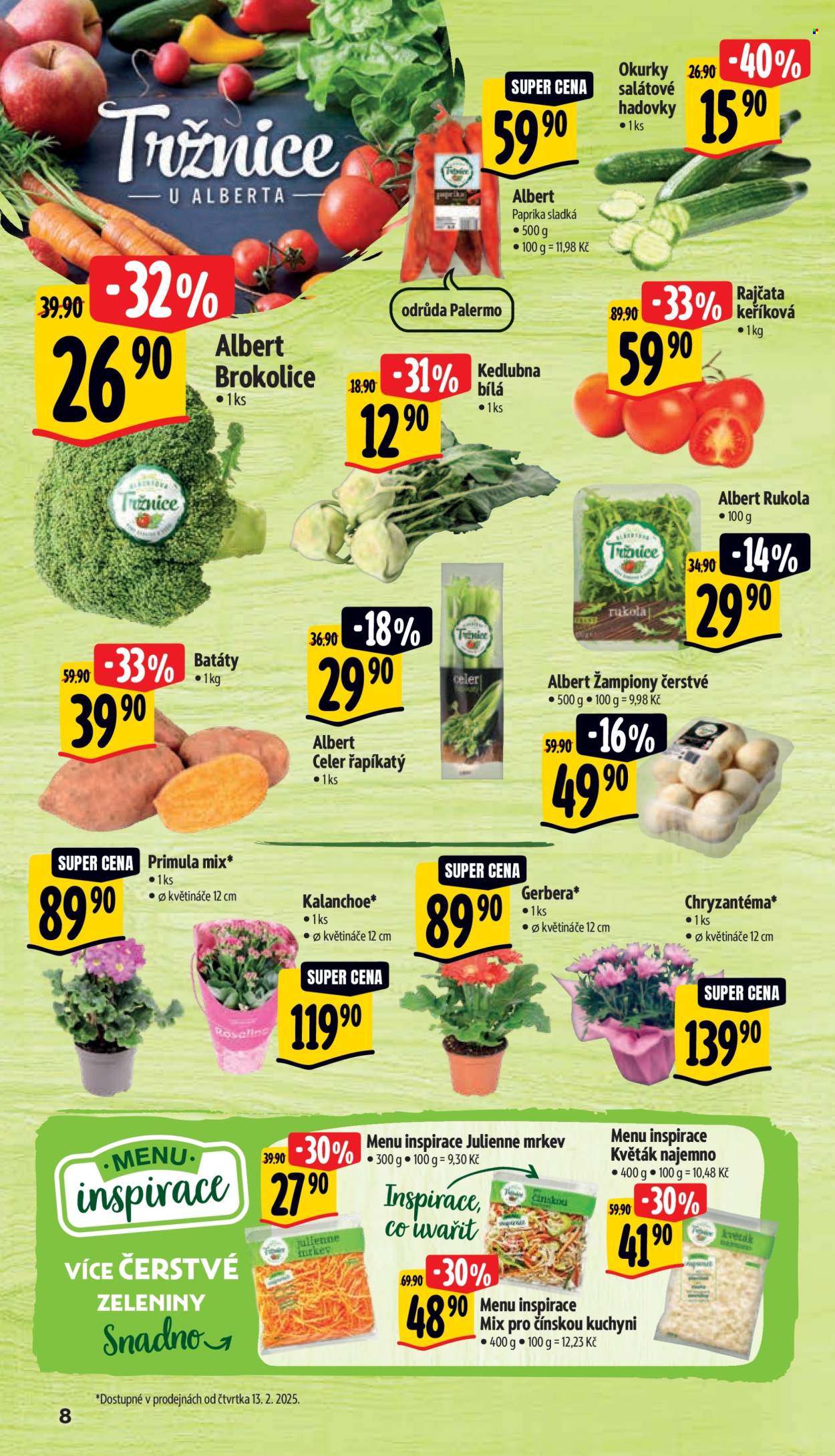 Leták Albert Supermarket - 12.2.2025 - 18.2.2025. Strana 13