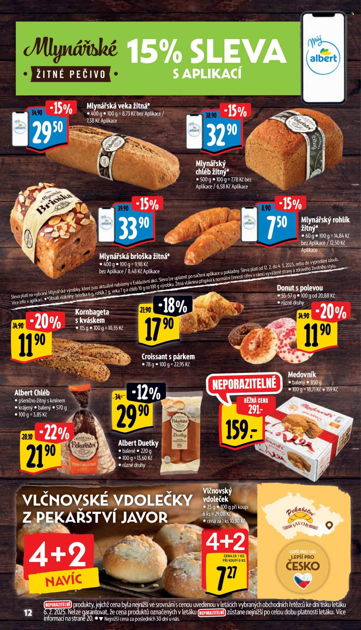 Leták Albert Supermarket - 12.2.2025 - 18.2.2025. Strana 19