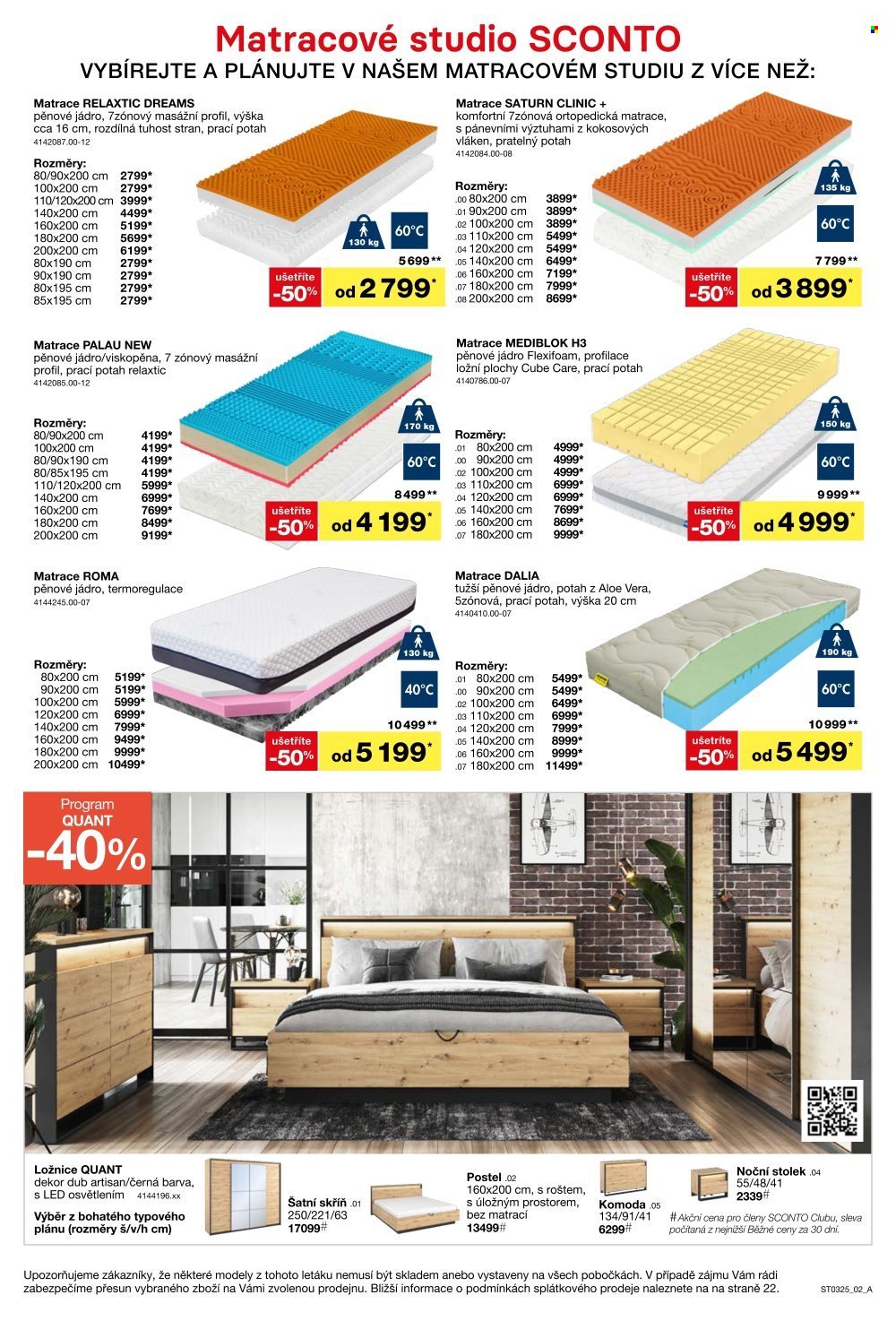 Leták SCONTO NÁBYTEK - 12.2.2025 - 11.3.2025. Strana 2