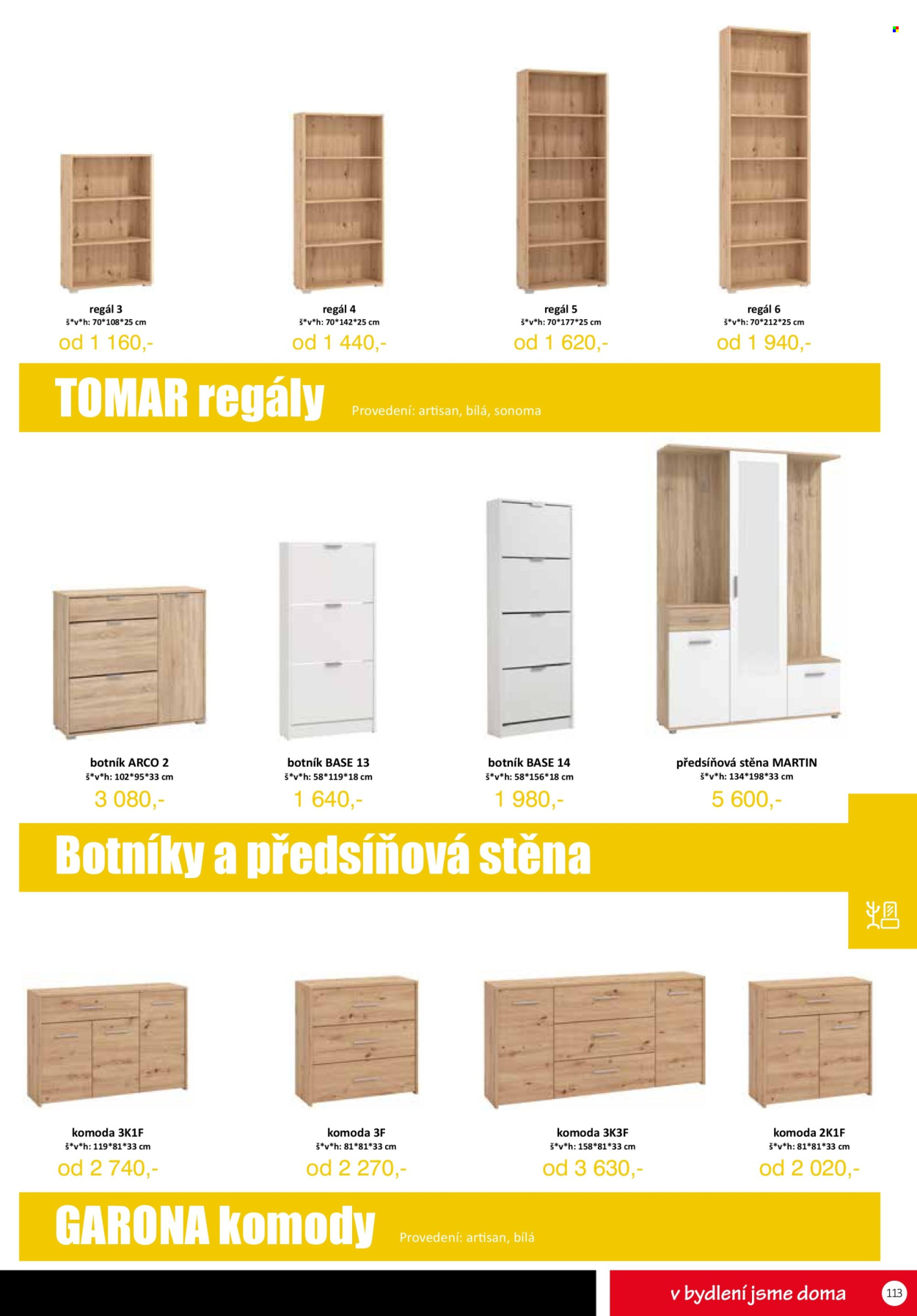 Leták Nábytek Jamall. Strana 113