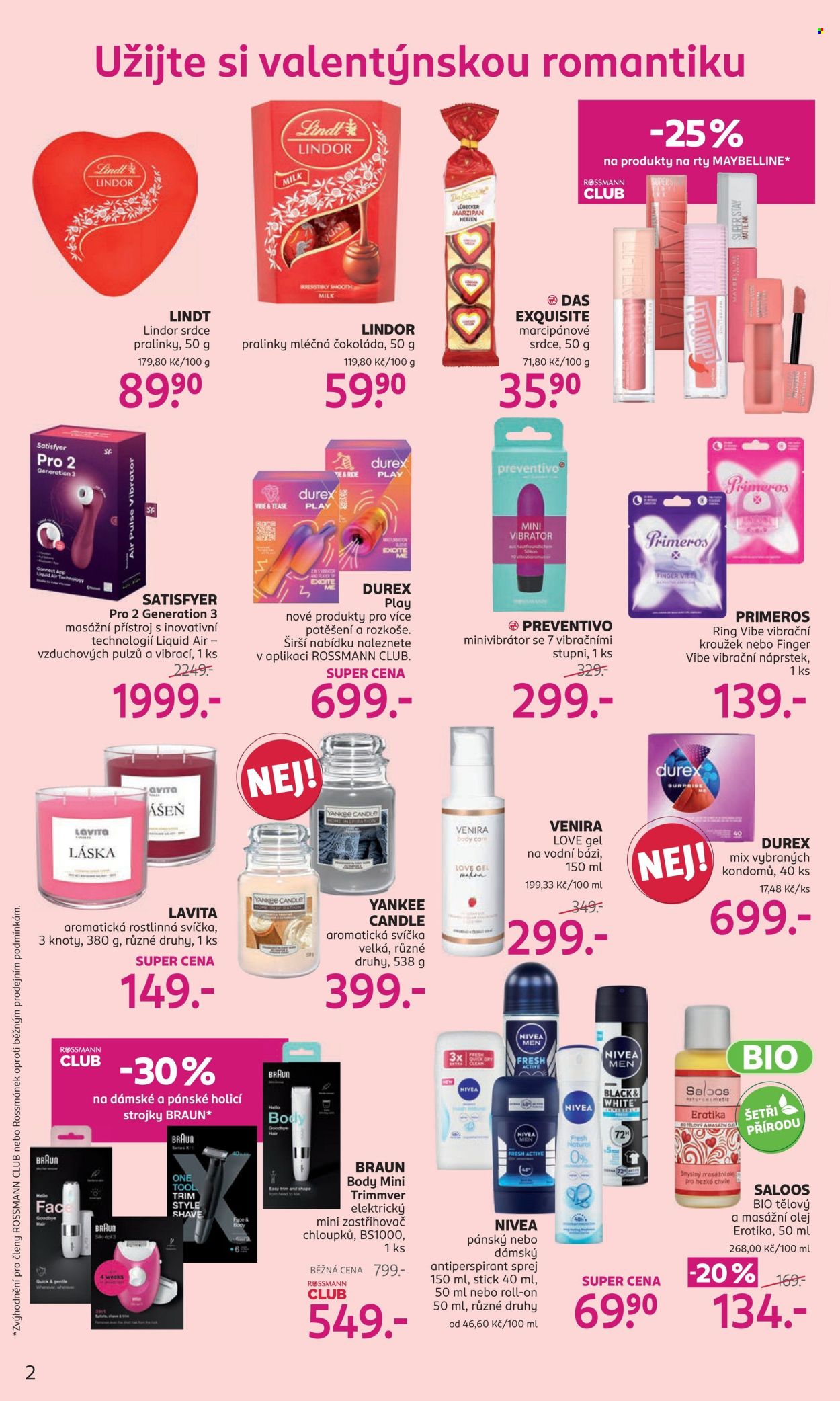 Leták ROSSMANN - 12.2.2025 - 25.2.2025. Strana 2