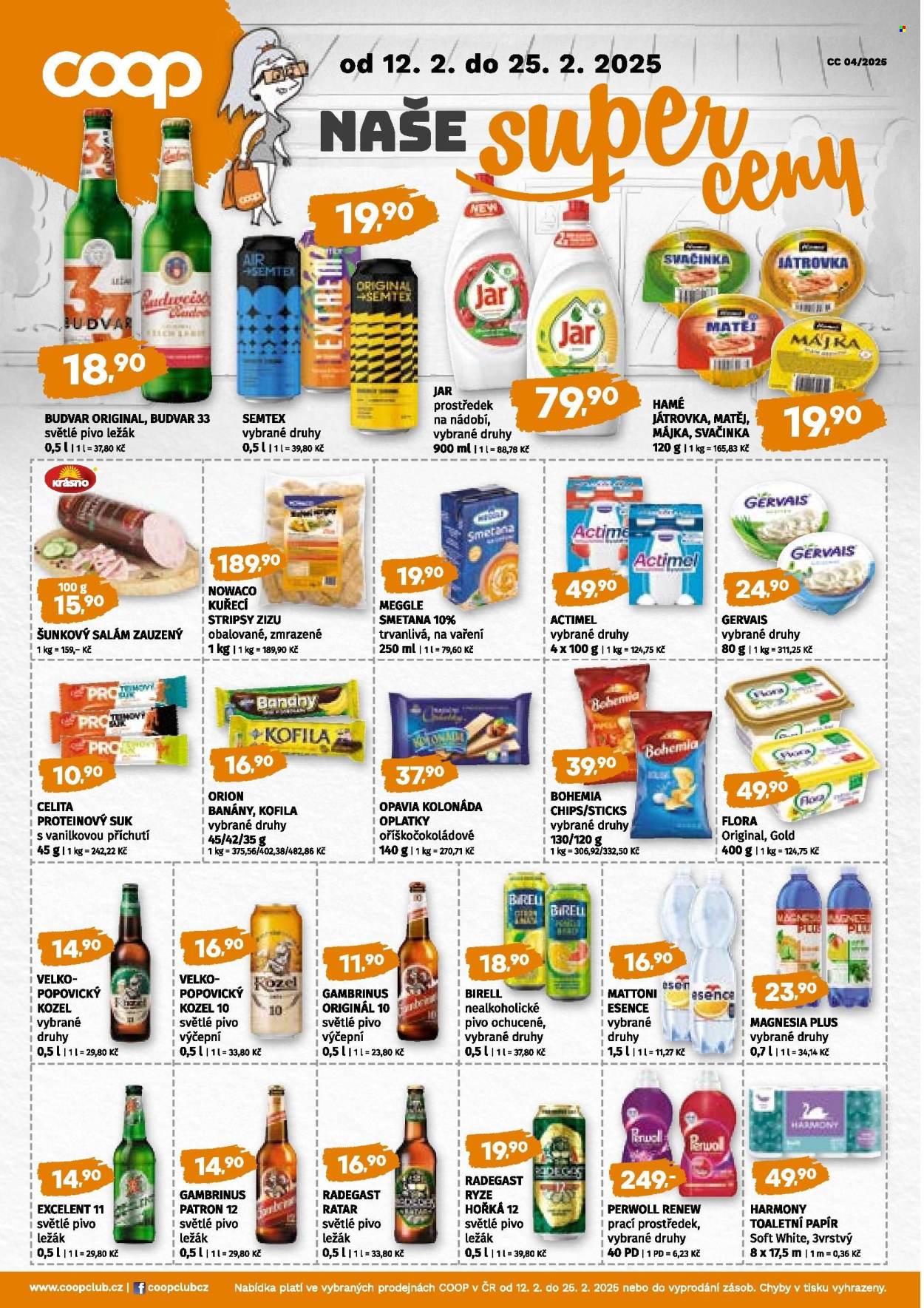 Leták coop JEDNOTA - 12.2.2025 - 25.2.2025. Strana 4