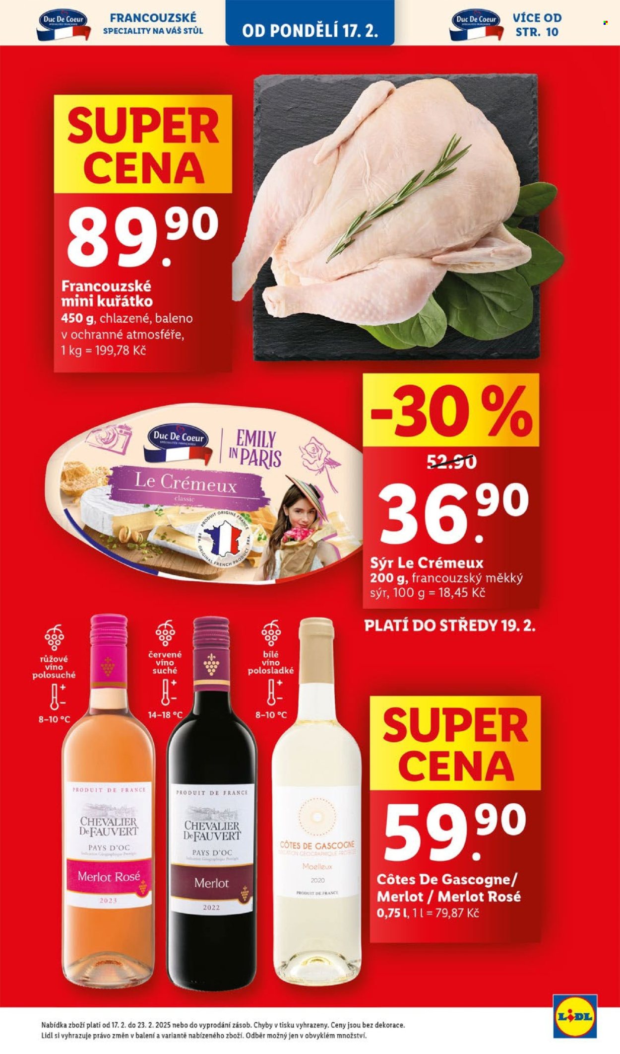 Leták Lidl - 17.2.2025 - 23.2.2025. Strana 3