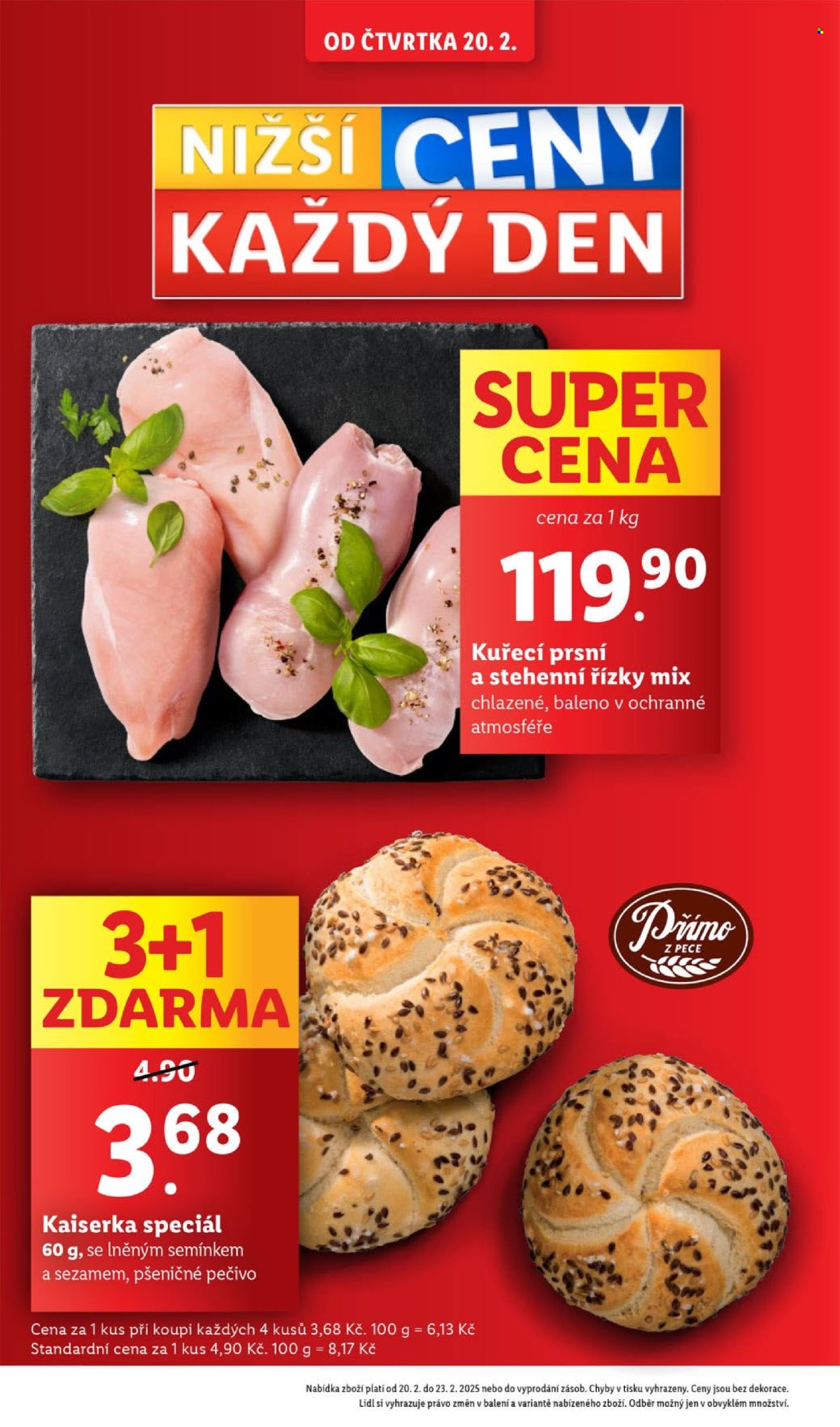 Leták Lidl - 20.2.2025 - 23.2.2025. Strana 4