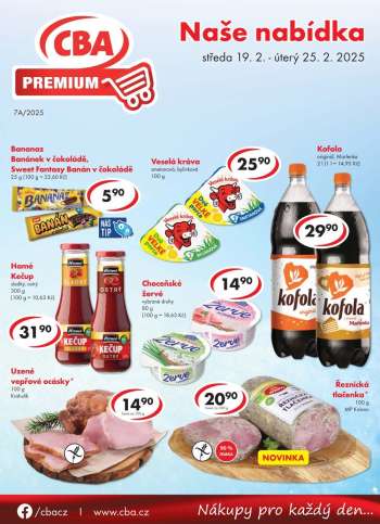 Leták CBA Premium - 19.2.2025 - 25.2.2025.