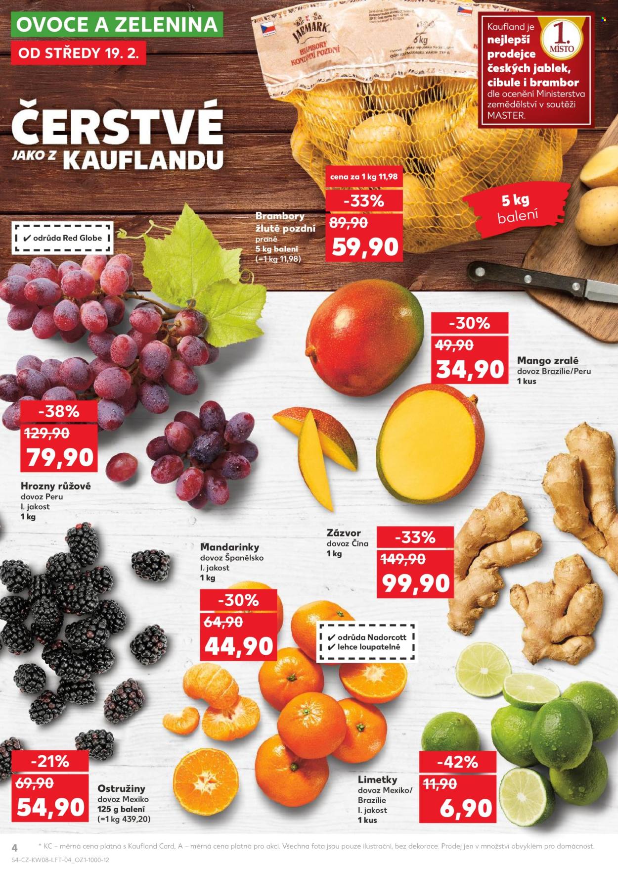 Leták Kaufland - 19.2.2025 - 25.2.2025. Strana 4