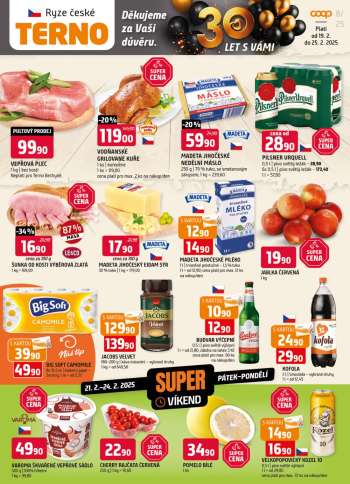 Leták coop TERNO - 19.2.2025 - 25.2.2025.