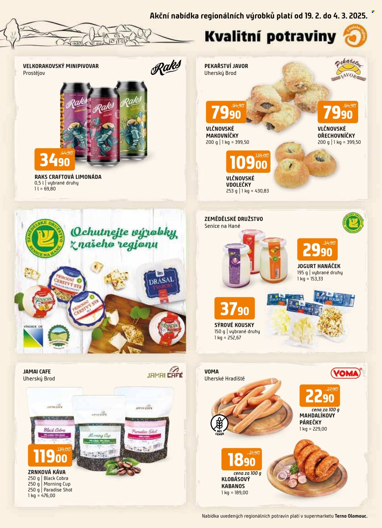 Leták coop TERNO - 19.2.2025 - 25.2.2025. Strana 16