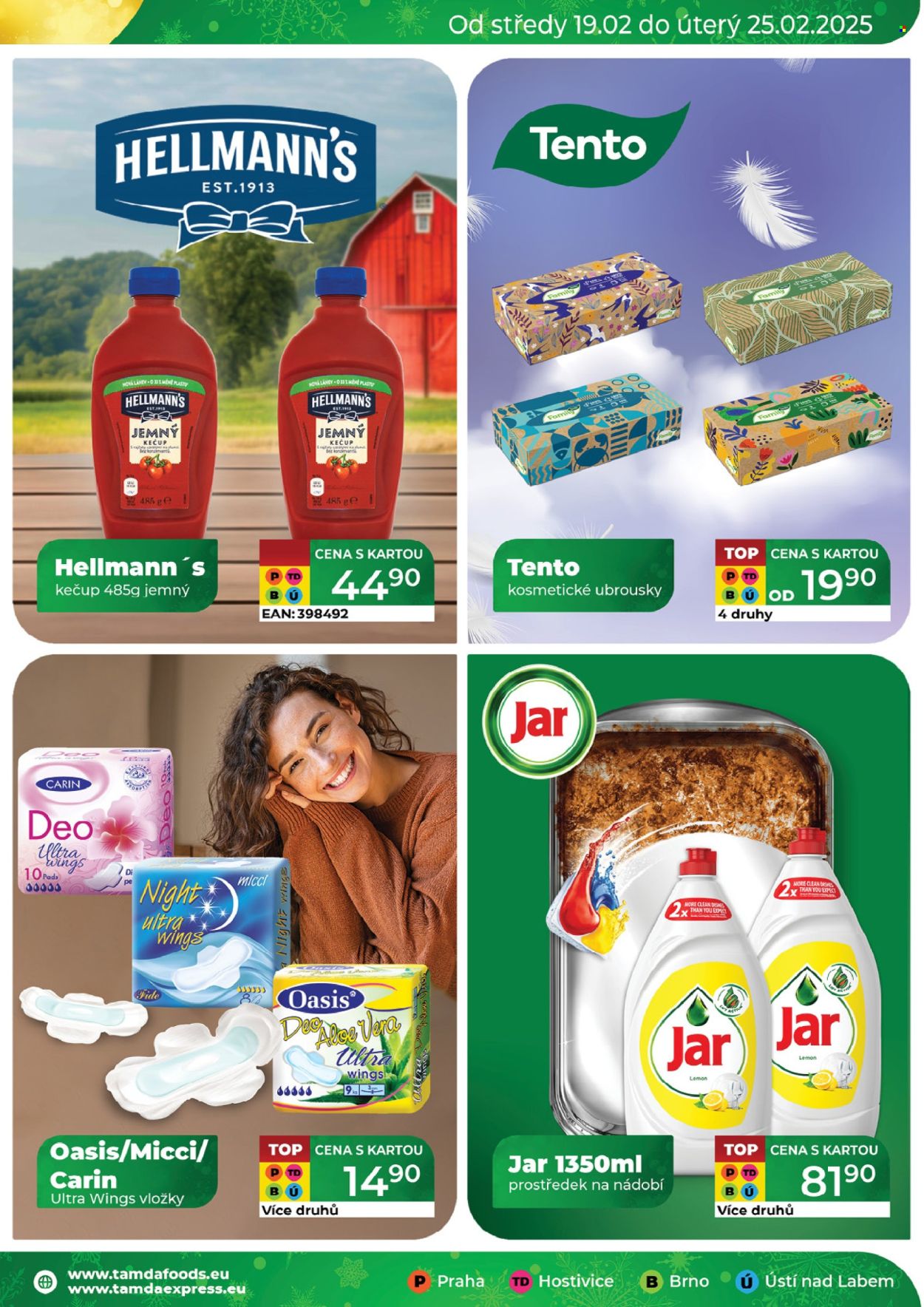 Leták Tamda Foods - 19.2.2025 - 25.2.2025. Strana 19