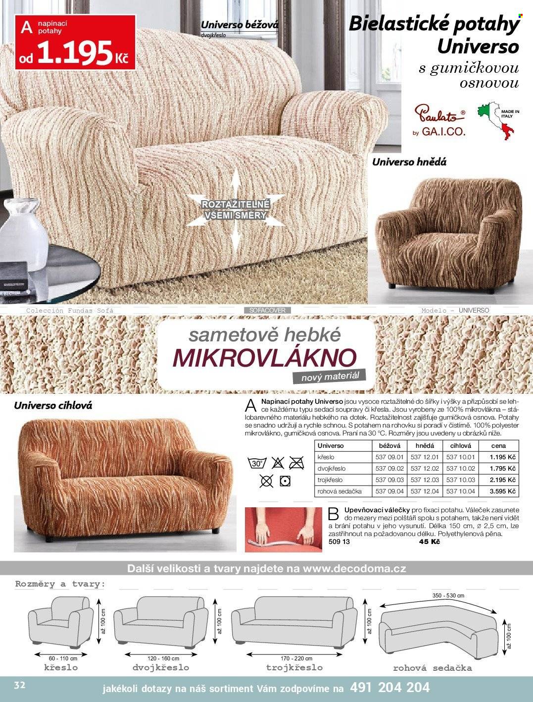 Leták decoDoma. Strana 32