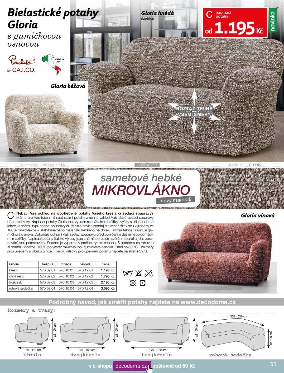 Leták decoDoma. Strana 33