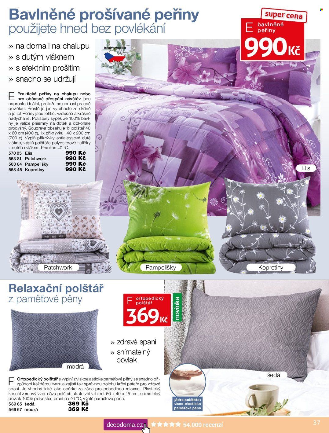 Leták decoDoma. Strana 37