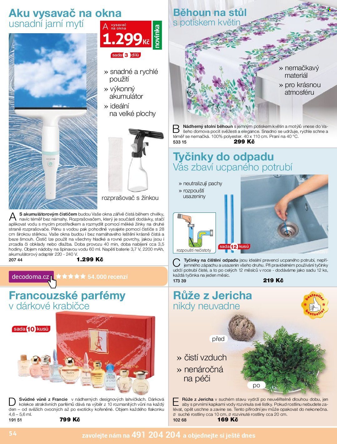 Leták decoDoma. Strana 54