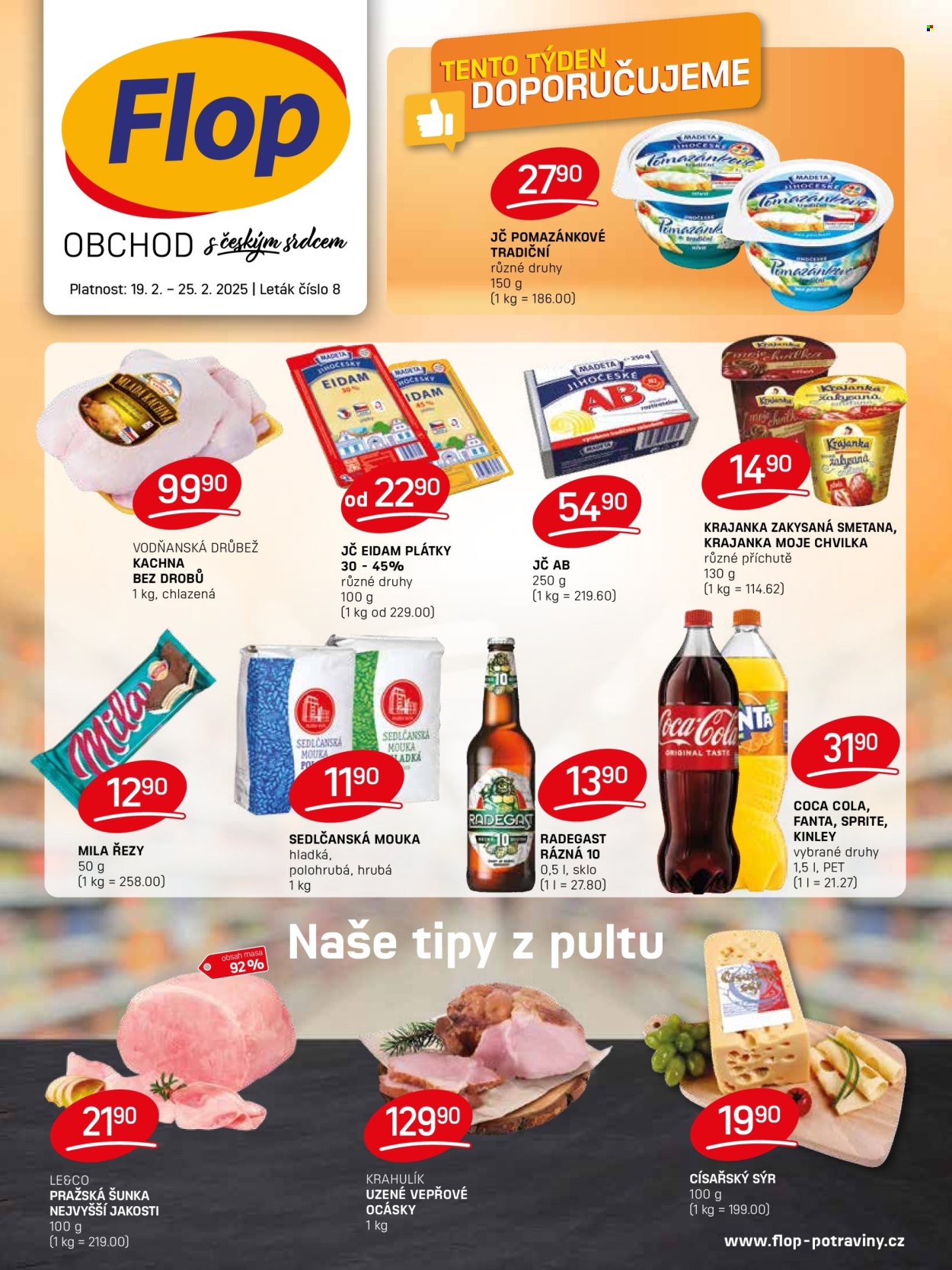Leták Flop - 19.2.2025 - 25.2.2025. Strana 1