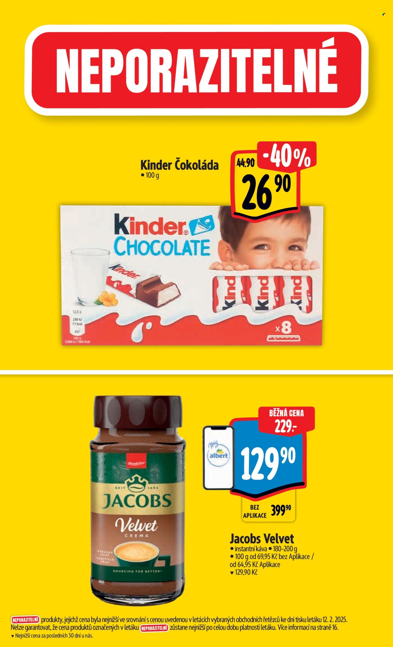 Leták Albert Hypermarket - 19.2.2025 - 25.2.2025. Strana 4