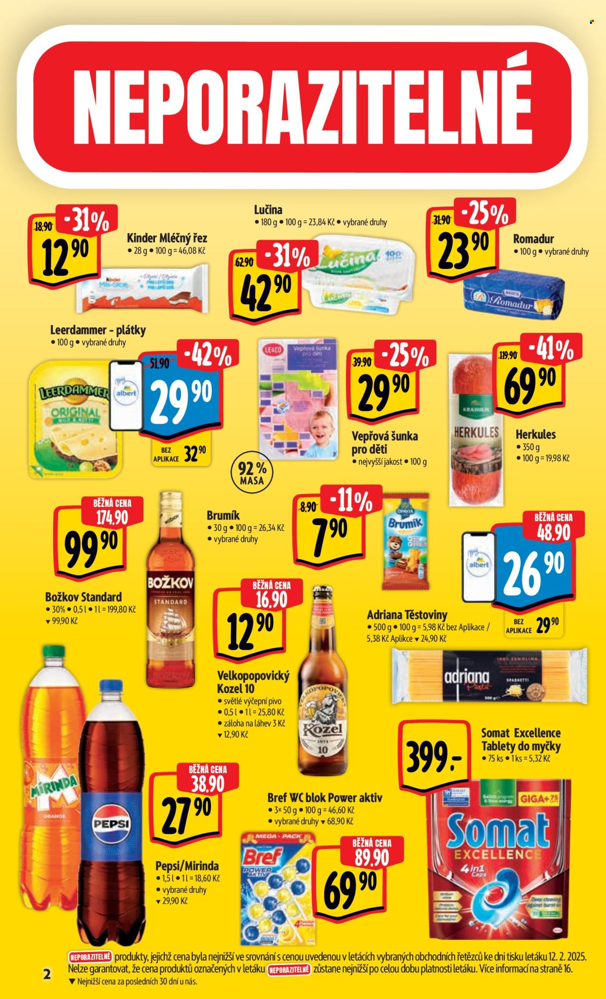 Leták Albert Hypermarket - 19.2.2025 - 25.2.2025. Strana 6