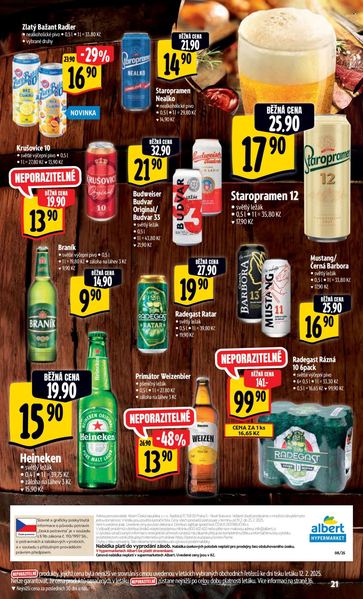 Leták Albert Hypermarket - 19.2.2025 - 25.2.2025. Strana 29