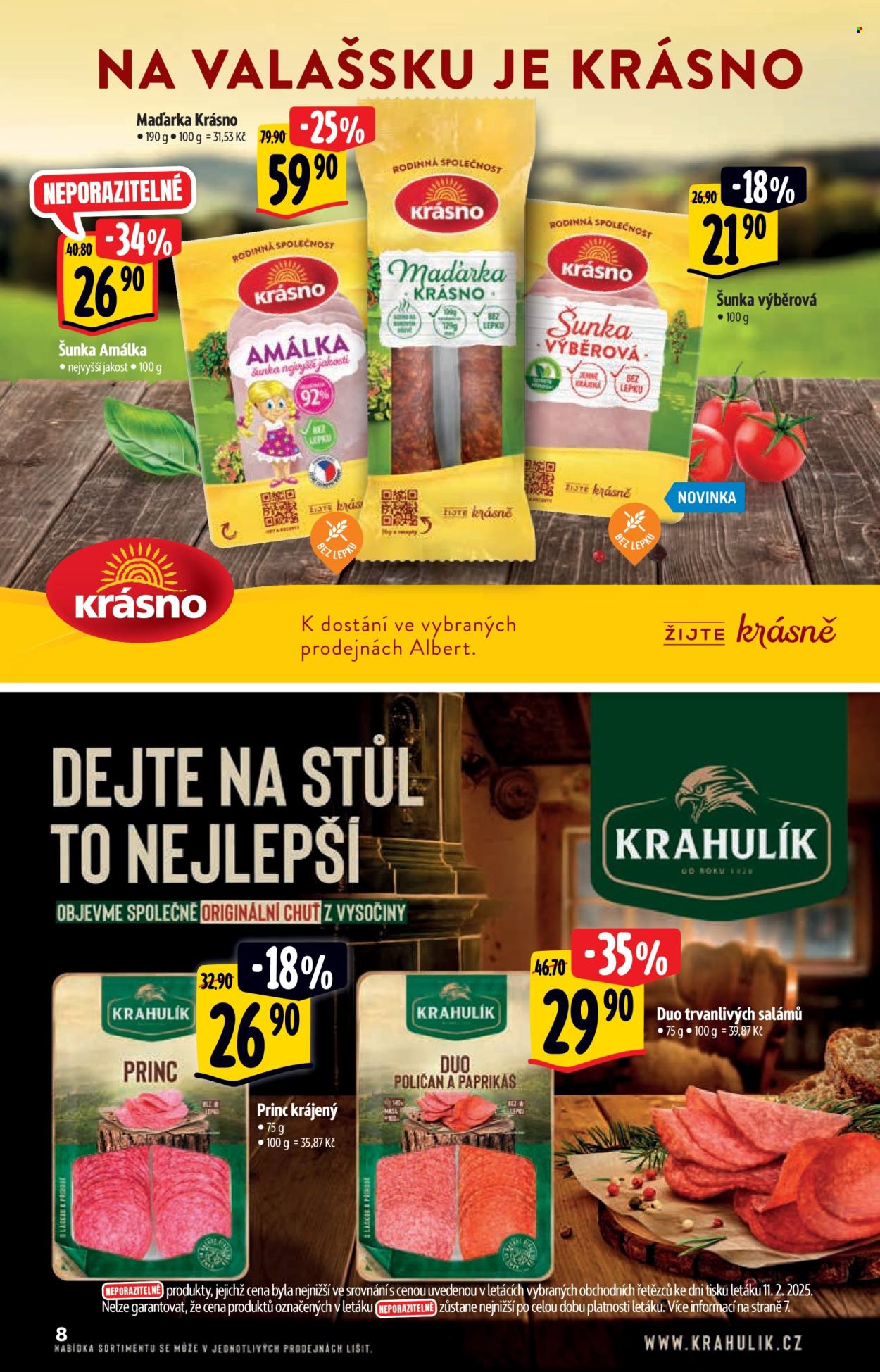 Leták Albert Hypermarket - 19.2.2025 - 11.3.2025. Strana 8