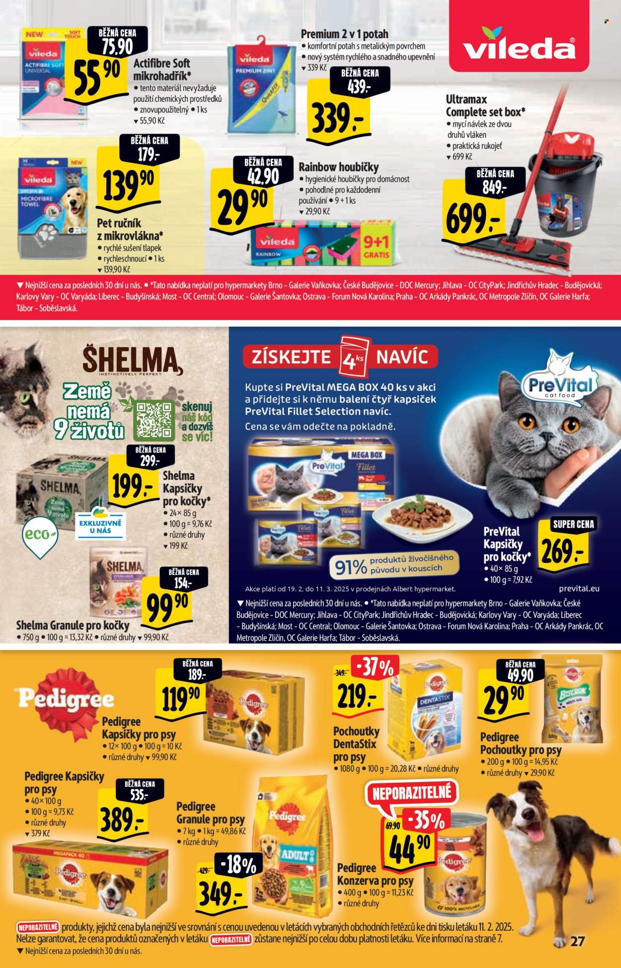 Leták Albert Hypermarket - 19.2.2025 - 11.3.2025. Strana 27
