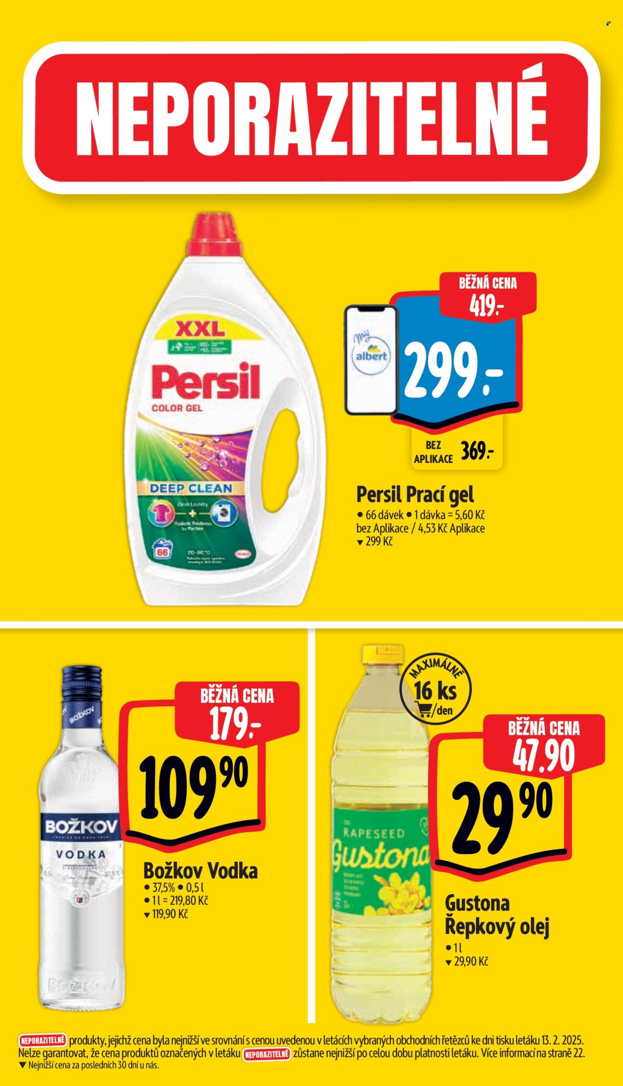 Leták Albert Supermarket - 19.2.2025 - 25.2.2025. Strana 5