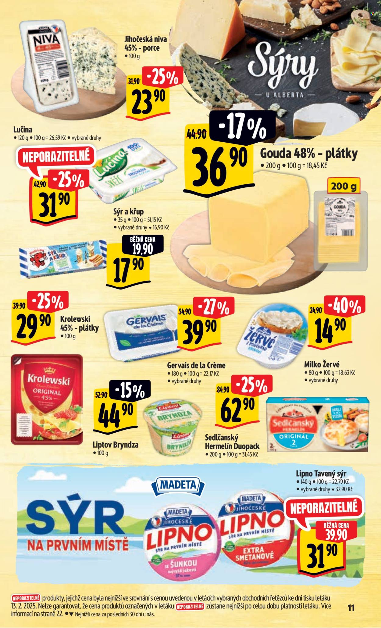 Leták Albert Supermarket - 19.2.2025 - 25.2.2025. Strana 18