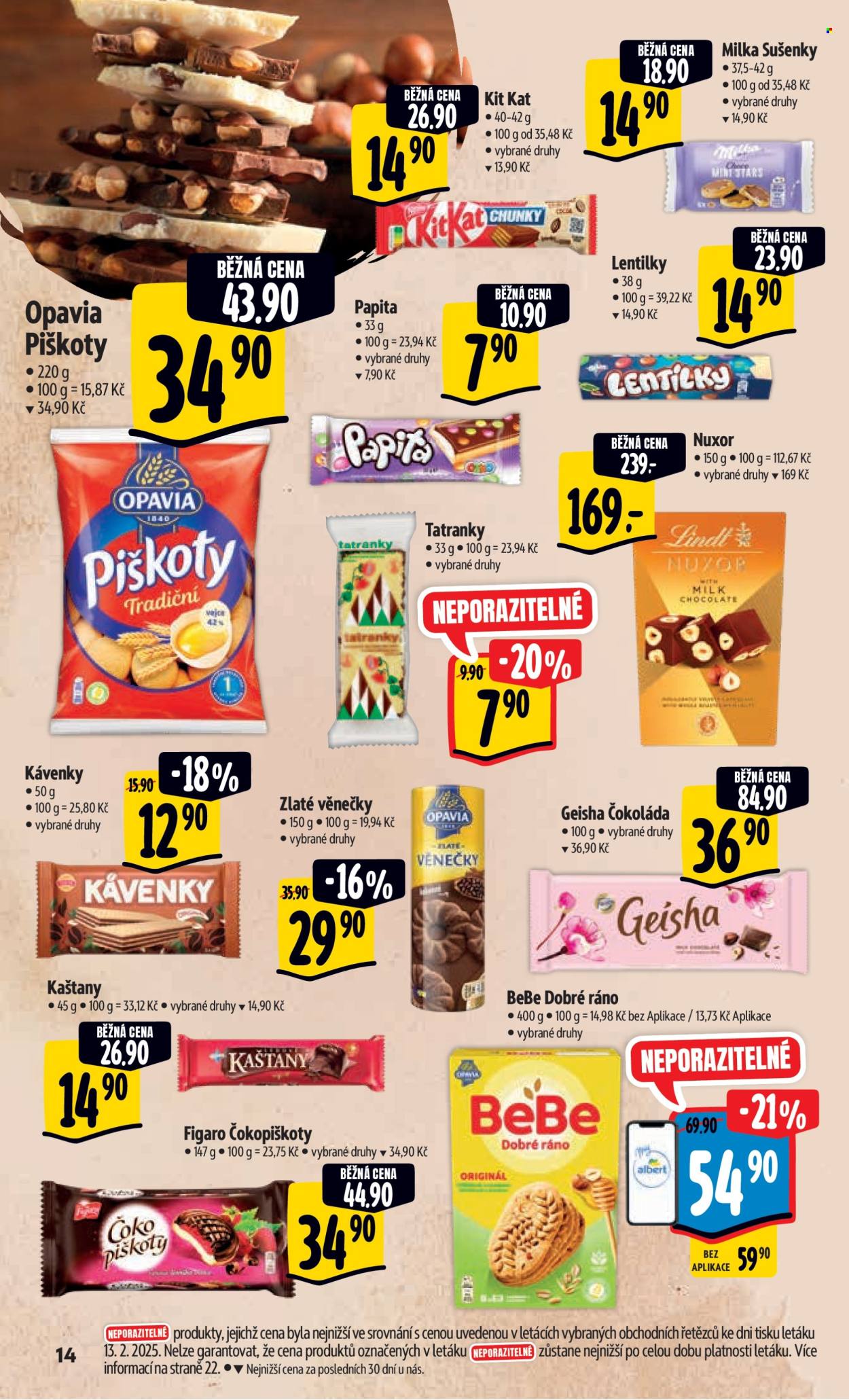 Leták Albert Supermarket - 19.2.2025 - 25.2.2025. Strana 22