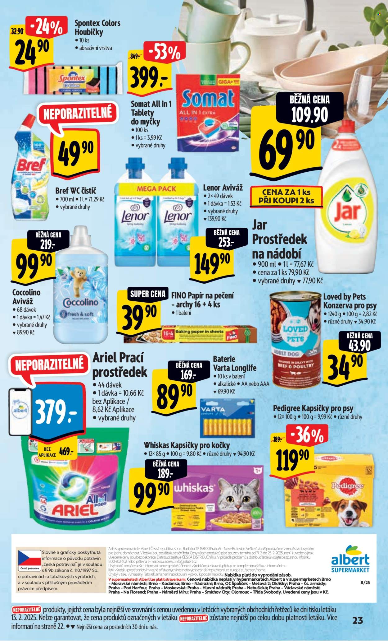 Leták Albert Supermarket - 19.2.2025 - 25.2.2025. Strana 31