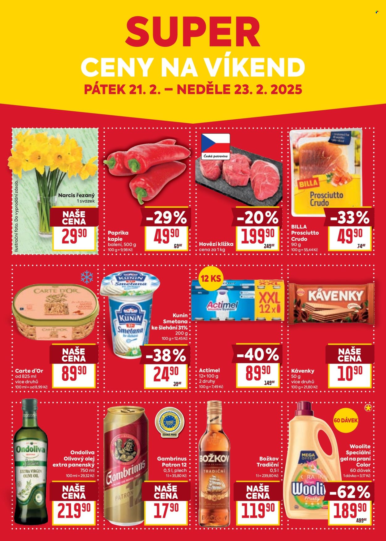 Leták BILLA - 19.2.2025 - 25.2.2025. Strana 24
