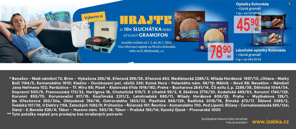Leták Žabka - 19.2.2025 - 4.3.2025. Strana 4