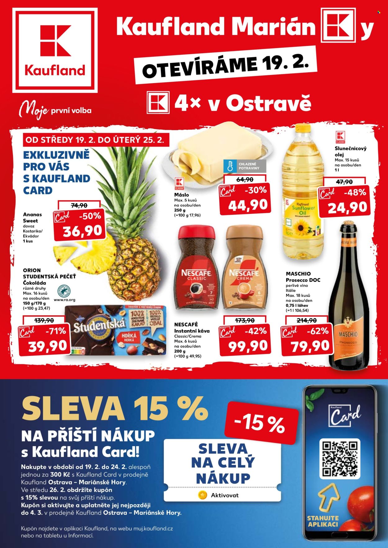 Leták Kaufland - 19.2.2025 - 25.2.2025. Strana 1