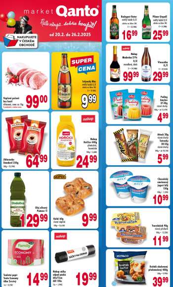 Leták Qanto market - 20.2.2025 - 26.2.2025.