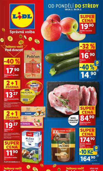 Leták Lidl - 24.2.2025 - 2.3.2025.