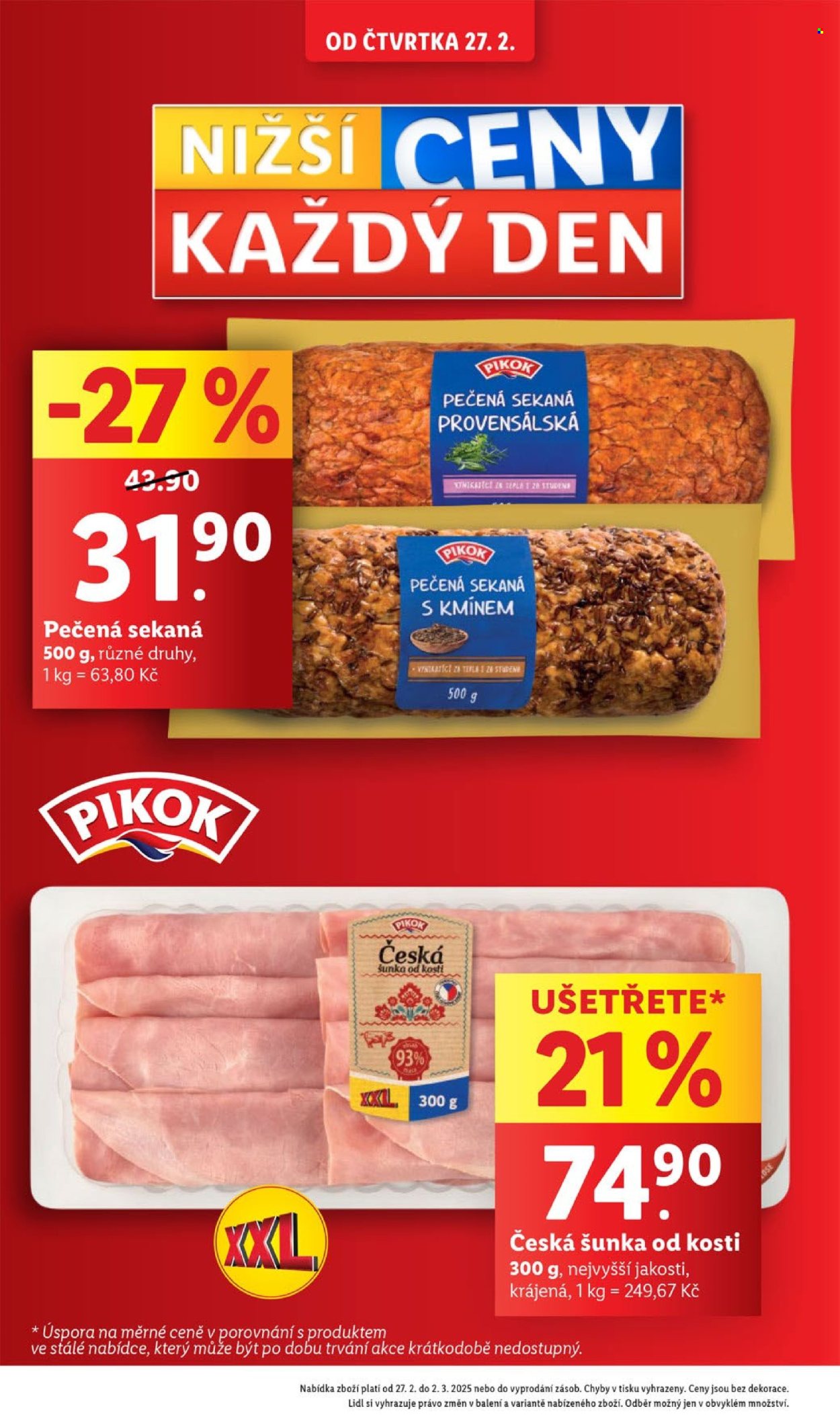 Leták Lidl - 27.2.2025 - 2.3.2025. Strana 4