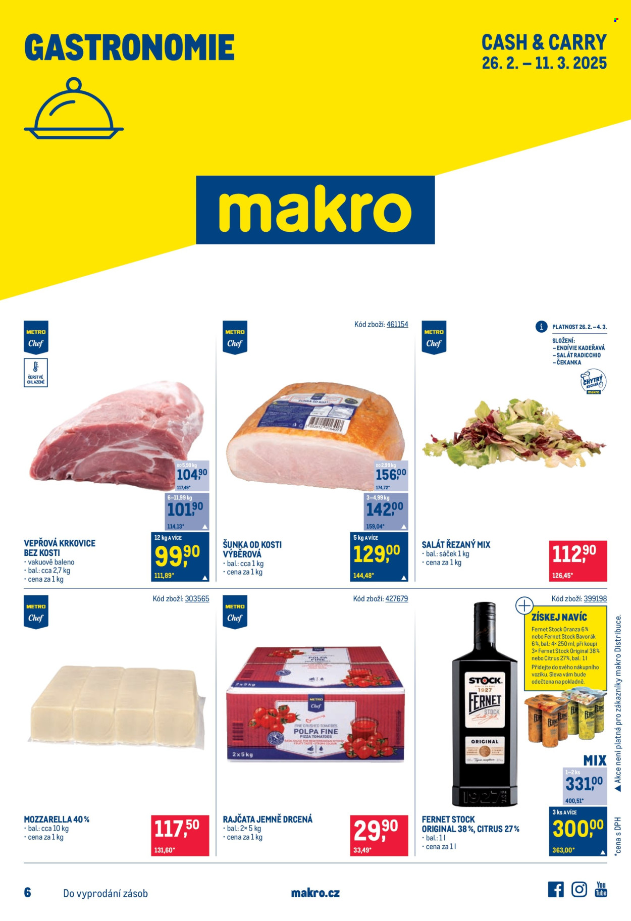 Leták MAKRO - 26.2.2025 - 11.3.2025. Strana 1