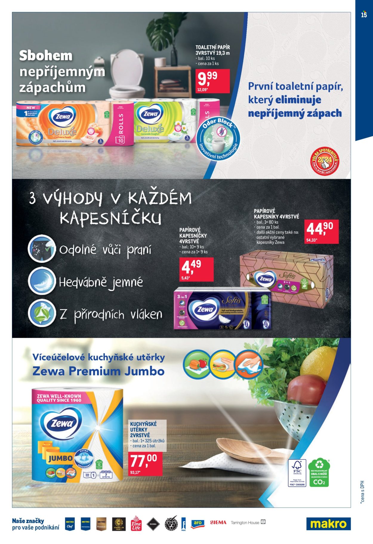 Leták MAKRO - 26.2.2025 - 25.3.2025. Strana 15