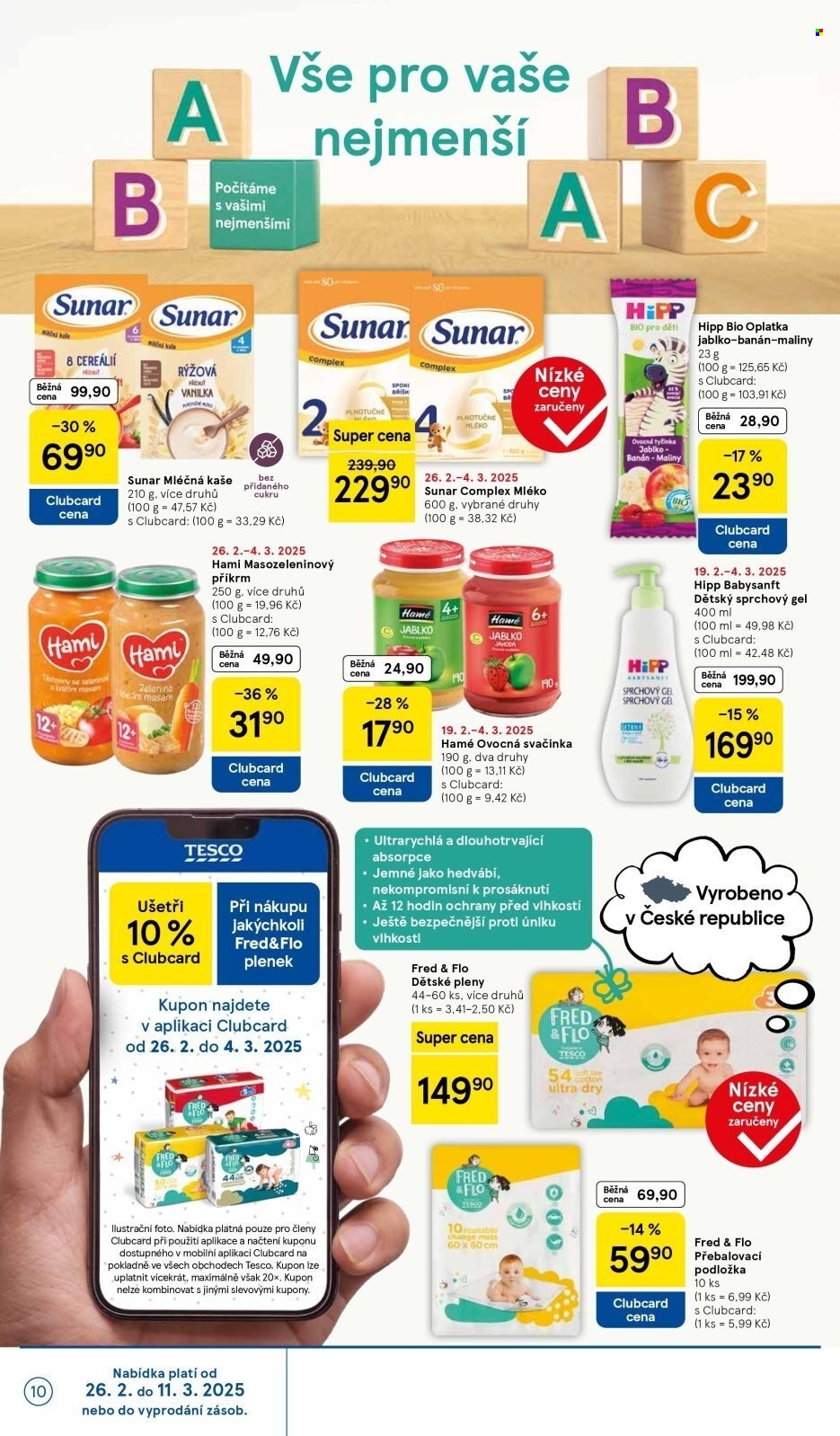 Leták TESCO supermarket - 26.2.2025 - 4.3.2025. Strana 10