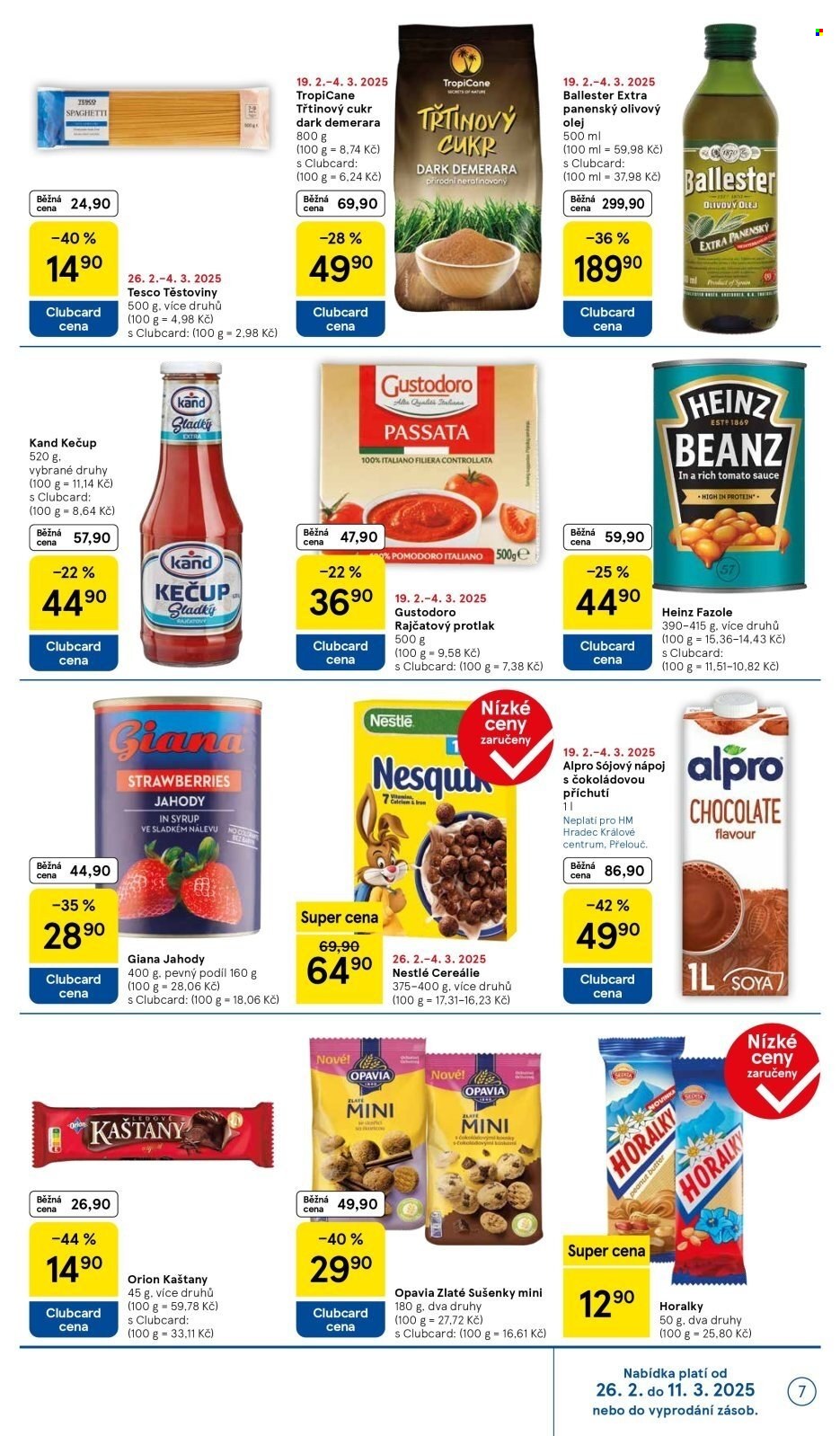 Leták TESCO - 26.2.2025 - 4.3.2025. Strana 7