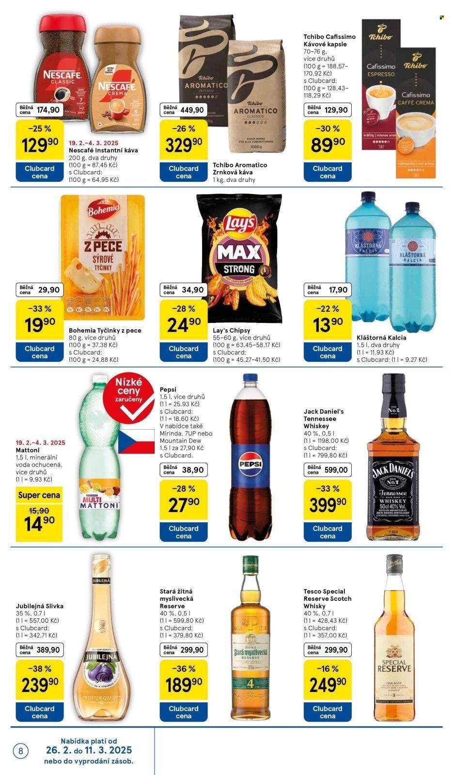 Leták TESCO - 26.2.2025 - 4.3.2025. Strana 8