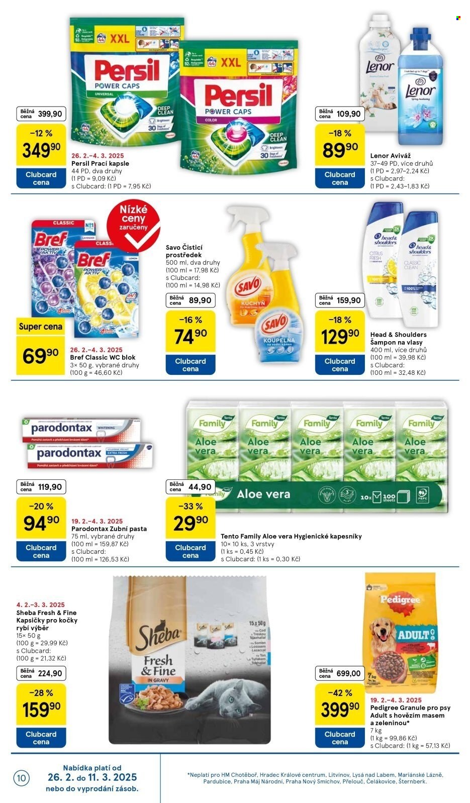 Leták TESCO - 26.2.2025 - 4.3.2025. Strana 10