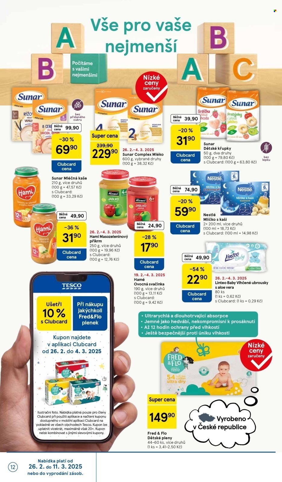 Leták TESCO - 26.2.2025 - 4.3.2025. Strana 12