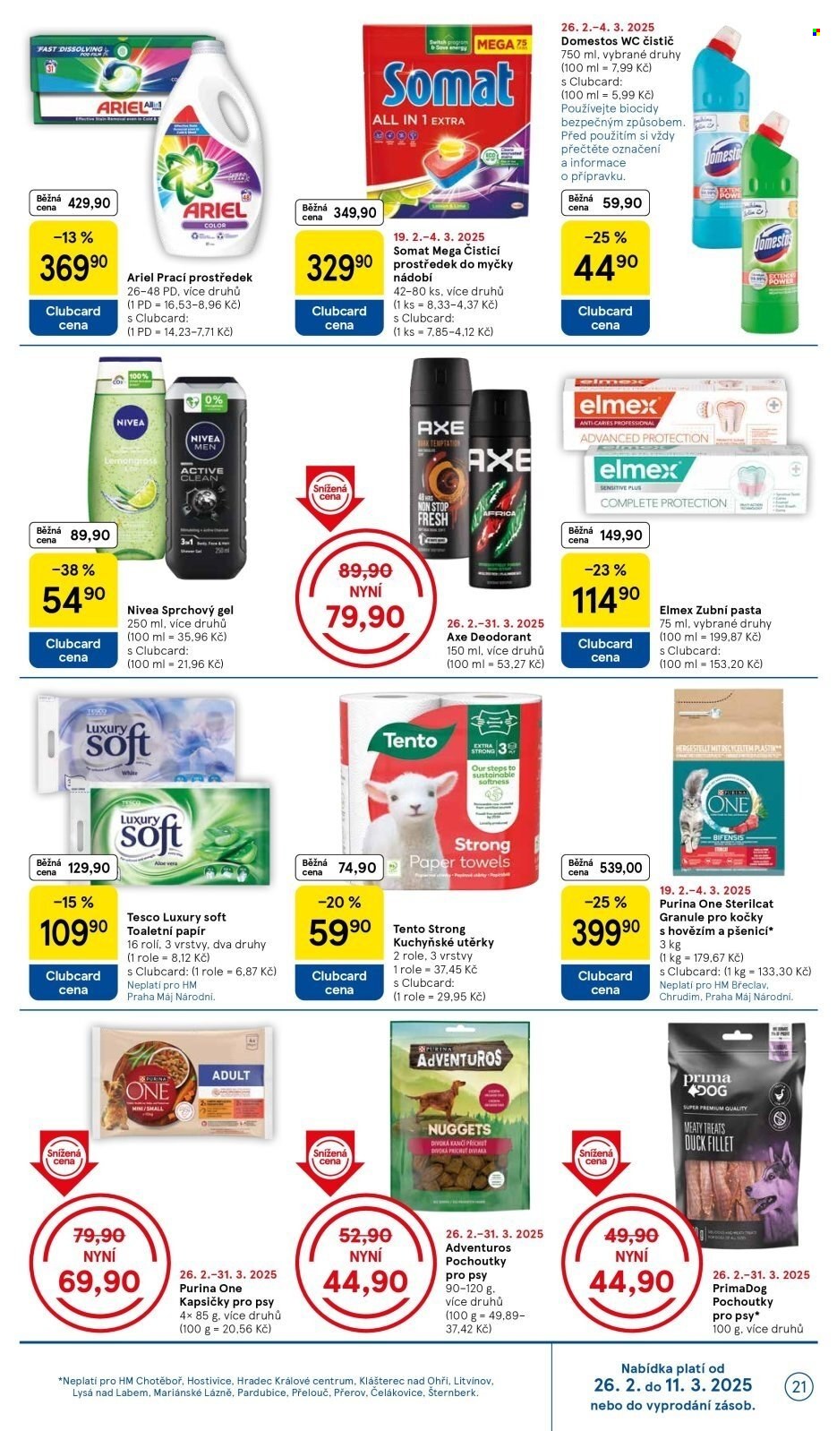 Leták TESCO - 26.2.2025 - 4.3.2025. Strana 21