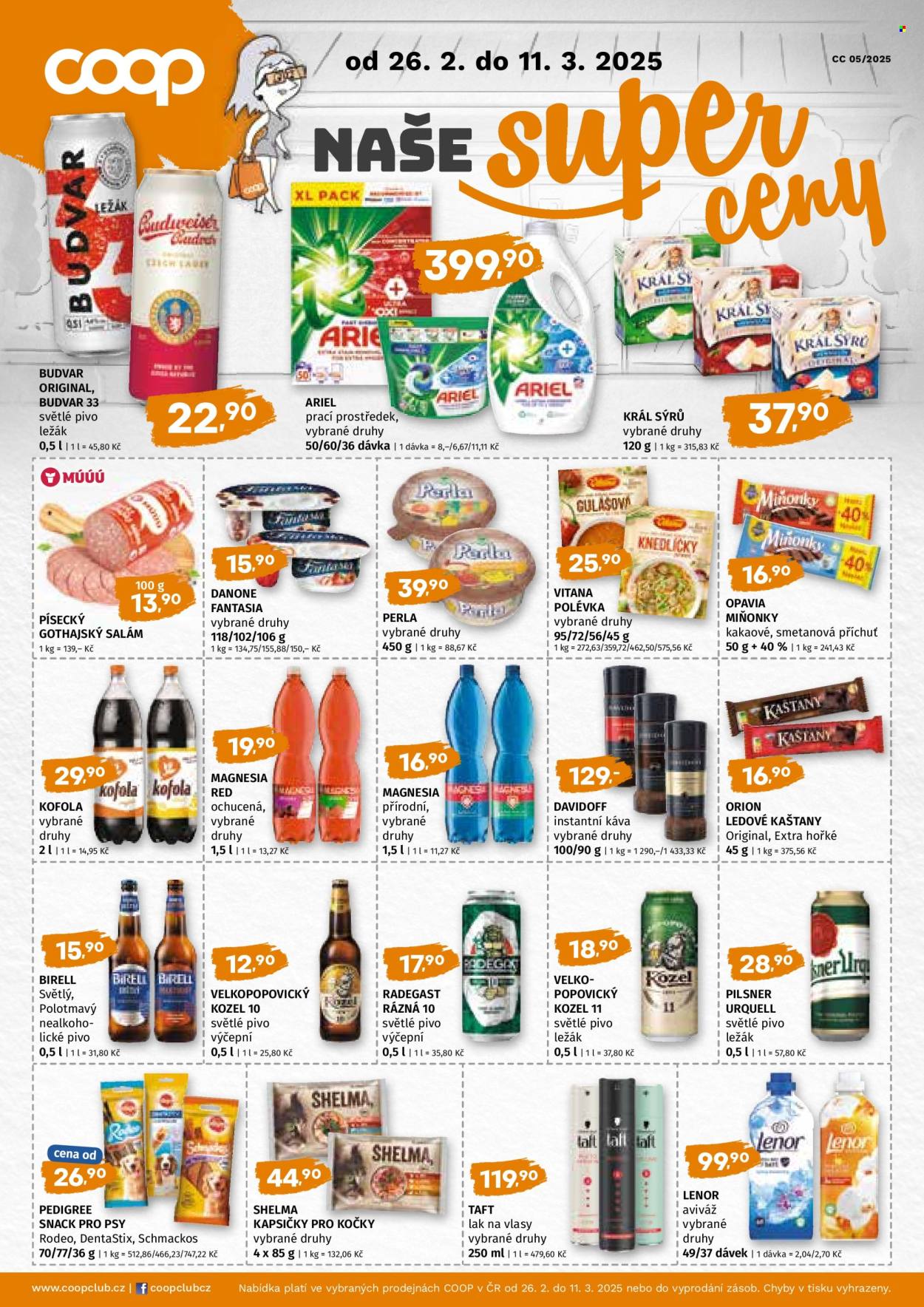 Leták coop TERNO - 26.2.2025 - 11.3.2025. Strana 1