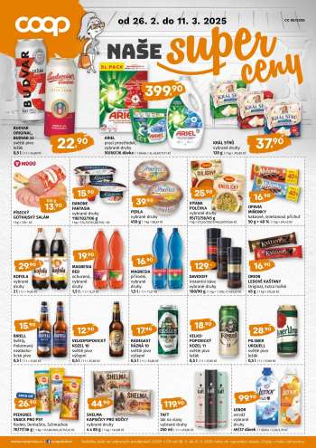Leták coop TERNO - 26.2.2025 - 11.3.2025.
