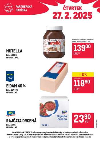 Leták MAKRO - 27.2.2025 - 27.2.2025.